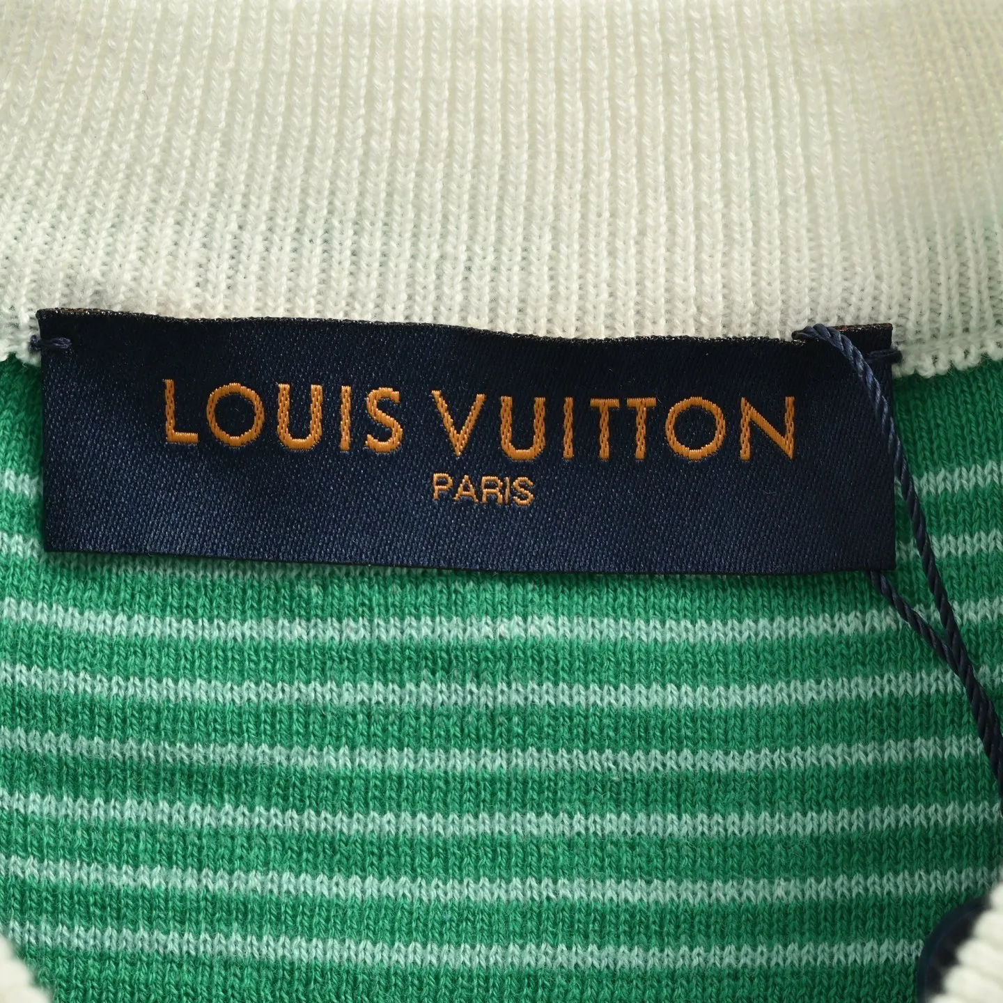 Louis Vuitton/Louis Vuitton 25ss checkerboard gradient knitted short sleeves